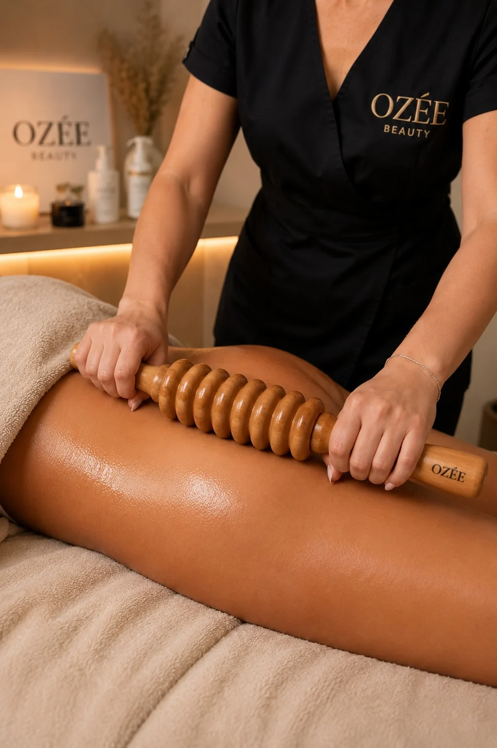 Séance de madérothérapie chez Ozée Beauty à Mandelieu-la-Napoule